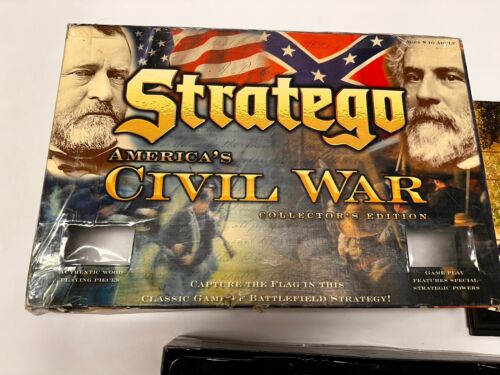 STRATEGO Americas's Civil War Collector's Edition Strategy Game Not Complete - Picture 3 of 4
