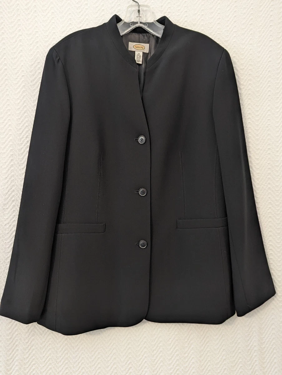 Round collar blazer shop
