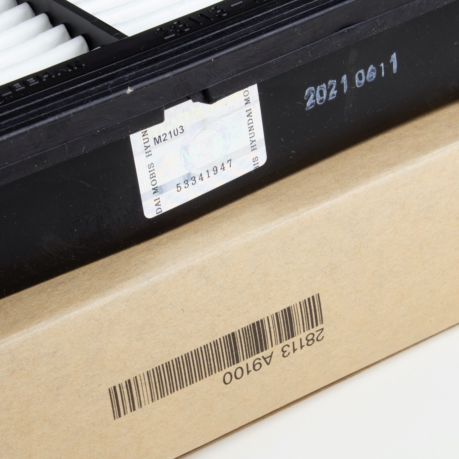 Genuine OEM Hyundai Kia Engine Air Filter for 20152016 Sorento 28113