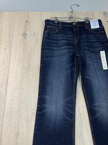 Cat&jack Jeans 16 Husky Bootcut Adjustable Waist Stretch Rn 17730 - Picture 2 of 16