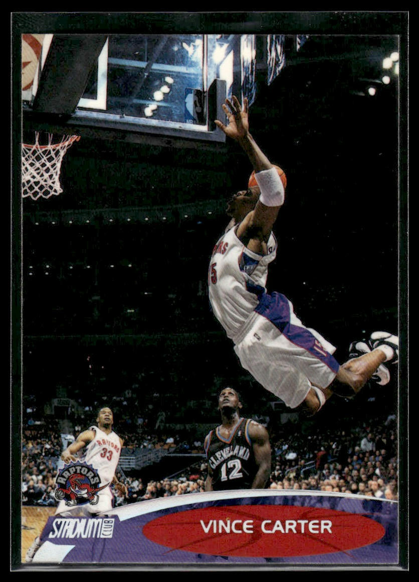 2000-01 Stadium Club #17 Vince Carter