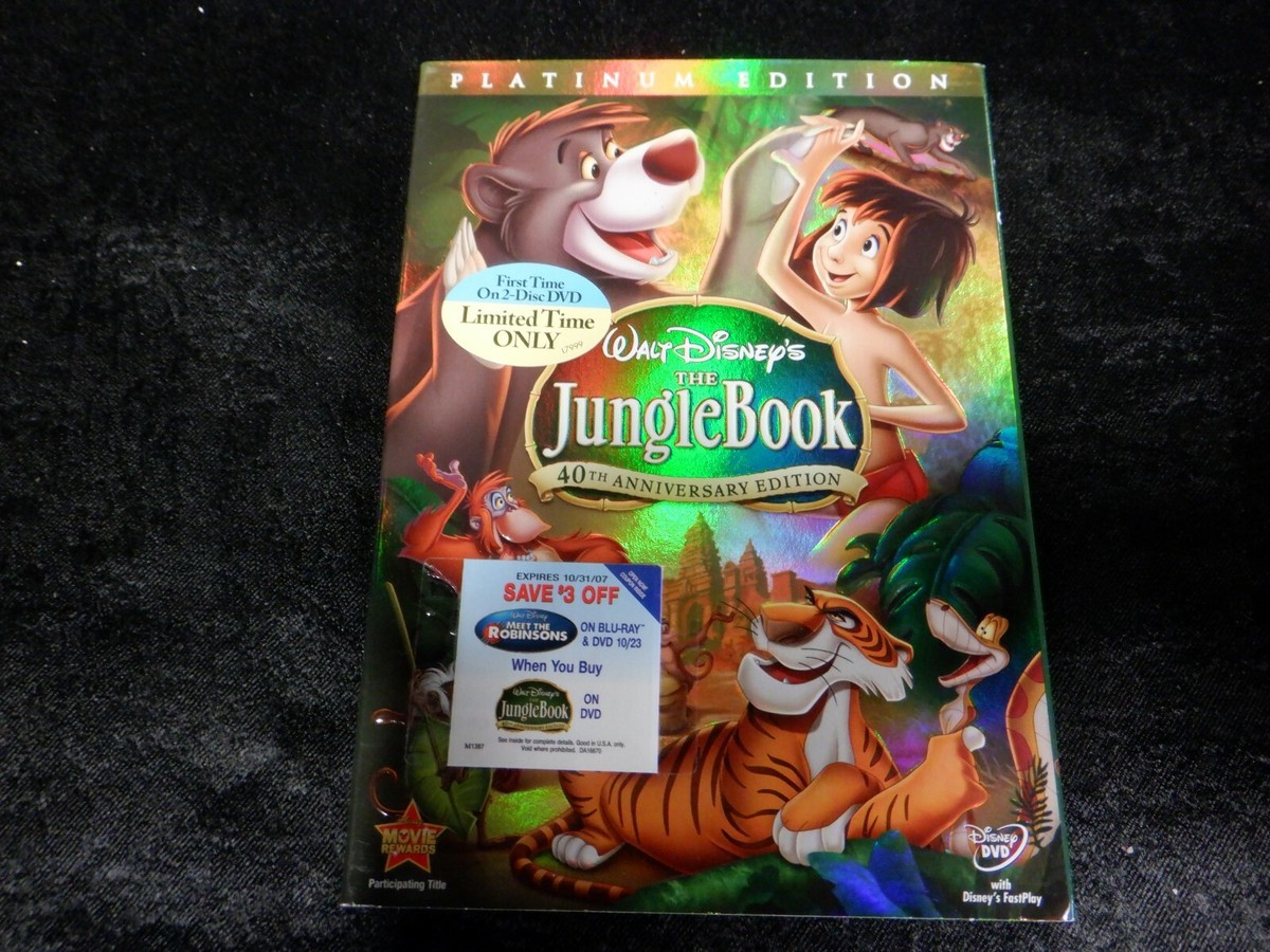 T.O.P　BOOK&DVD DVD - The Jungle Book - 40th Anniversary Platinum Edition - Great