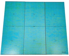 1978 Avalon Hill SUBMARINE Tatical Naval Game - Replacement parts ~ BOARD