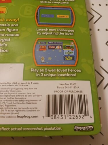Toy Story My First Computer Disney Pixar To 100 & Beyond LeapFrog ClickStart PP - Picture 7 of 8