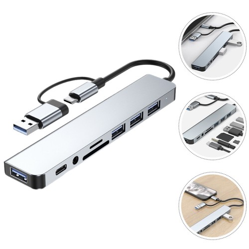 USB Hub Multi-port USB Port Adapter Multiple USB 3.0/2.0 Adapter For Laptop