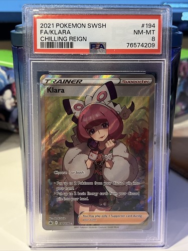 Klara graded PSA 8 for sale on eBay