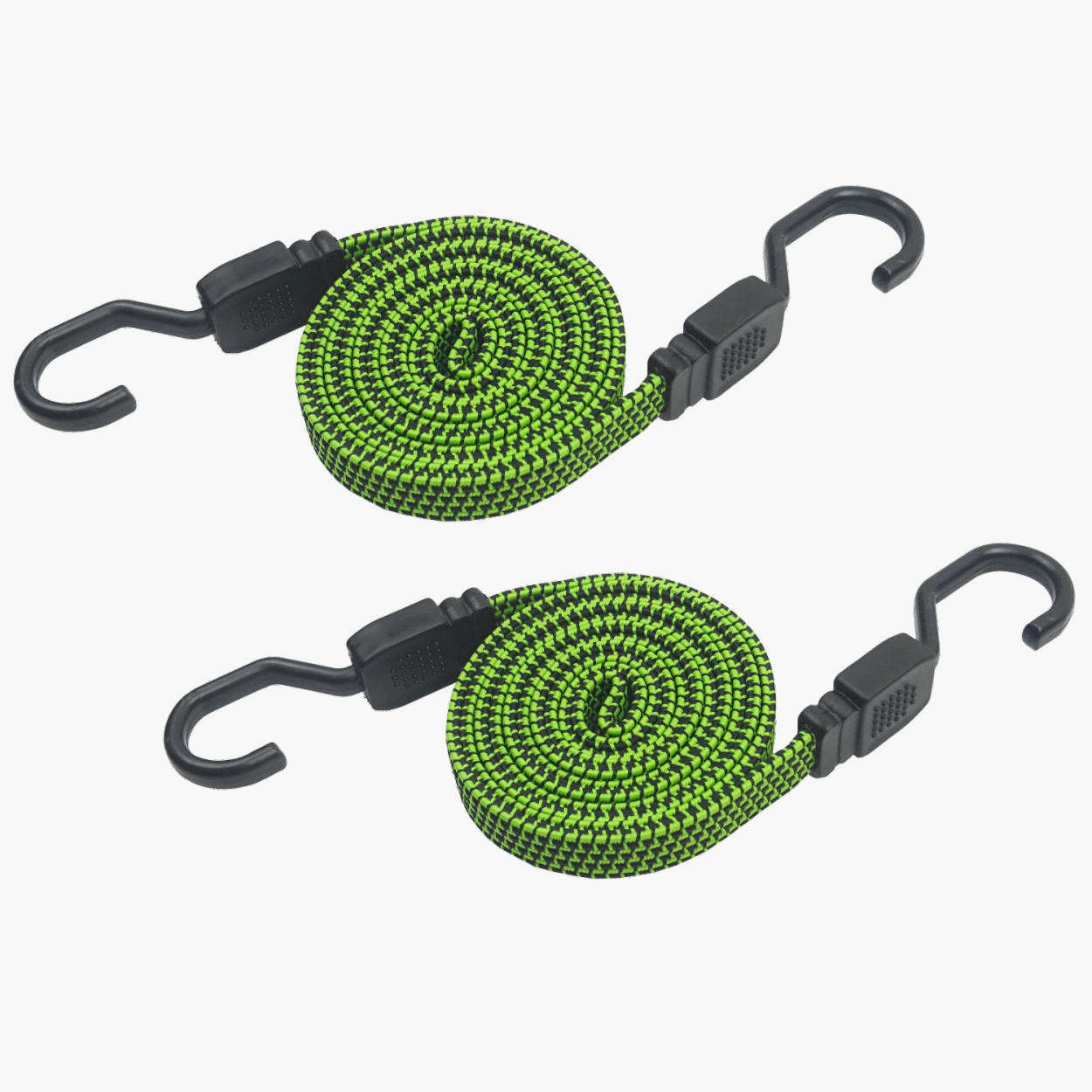 Lomo Flat Bungee - Green 2M - 1 Pair