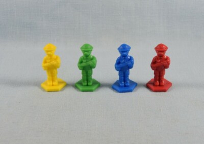 Monopoly Jr Dig'n Dino Dinosaur Parts 4 Paleontologists               #MJ42