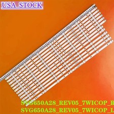 NEW Full set LED Backlight Strips for Vizio E65U-D3 SVG650A28 REV05 V650DJ4-QS5