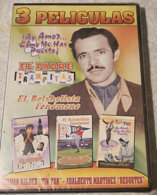 Resortes Y Tin Tan 3 Peliculas Ay Amor Como Me Has El Beisbolista Fenómeno Etc..