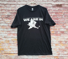 🔥 Quad City Storm SPHL Playoffs We Are In Shirt Men's Large L Slim Hockey