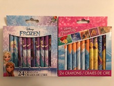 Disney Frozen  Disney Princess Crayons 24 Each SET of 2