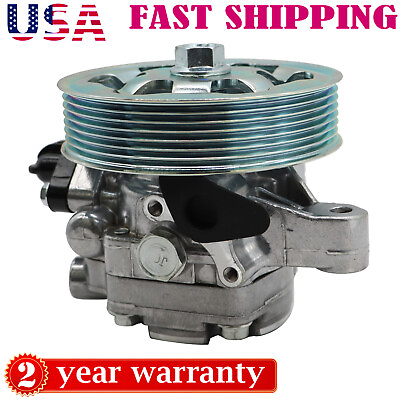 #ad New Power Steering Pump FOR Honda Accord 2003 2007 2.4L WITH PULLEY 56110RAAA01 $58.65
