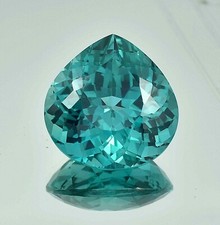 AAA Natural Ceylon Blue Green Parti Sapphire Loose Heart Cut Gemstone 40.00 Ct