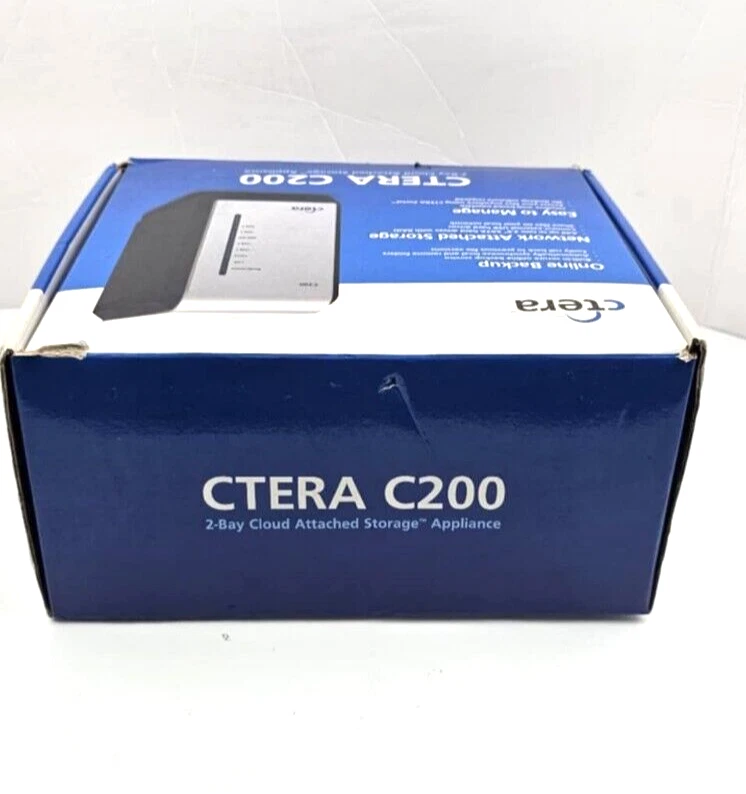 Ctera C200 CT-C200 Cloud Desktop Storage W/ 2bay-*8TB Storage included!* - Image 4 of 4