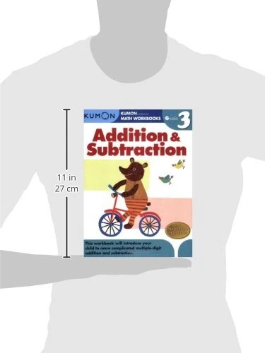 Grade 3 Addition & Subtraction by KUMON PUBLISHING Paperback Book NEW AU - Picture 5 of 11
