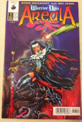 WARRIOR NUN AREALA SCORPIO ROSE #1 Antarctic Press 1996 1st print
