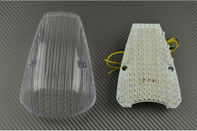 Feu stop LED Honda VTX 1800 Custom feu arrière transparent clignotant moto custom
