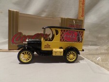1993 ERTL Coca-Cola Die Cast Metal Coin Bank of 1923 Chevy Panel Delivery Truck