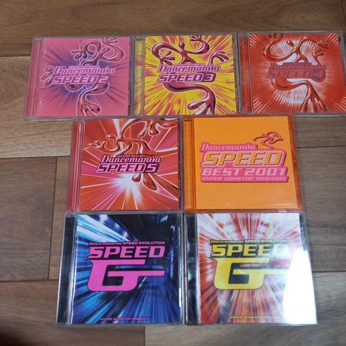 Dance mania CD Set of 7 SPEED Japan