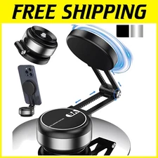 Electric Car Phone Mount with Vacuum Suction Cup