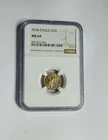 U.S. Mint American Eagle 2016 Gold Coin NGC MS 69 1/10 oz
