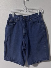 Women s Vintage CHIC Jeans Denim Shorts High Rise 29 Waist