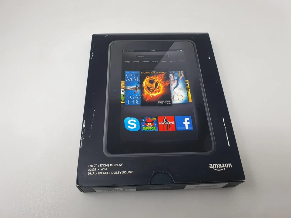 Amazon Kindle Fire HD 2nd Generation 7" 32GB, Wi-Fi - Black 2012 New - Image 2 of 4