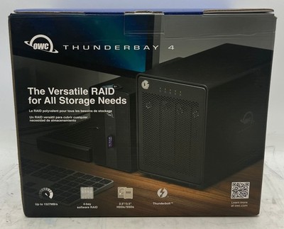 OWC THUNDERBAY 4 4-Bay 40Gb/s Thunderbolt-3 (USB-C) RAID Storage Solution 0TB