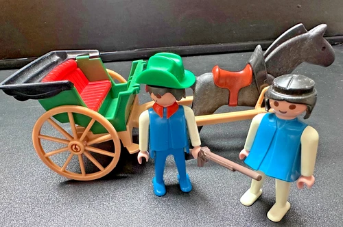 Playmobil Western Carriage 3481 Cart Vintage 1900s