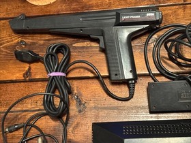 Sega Master System Power Base With Light Phaser, 1 Controller - See Description!