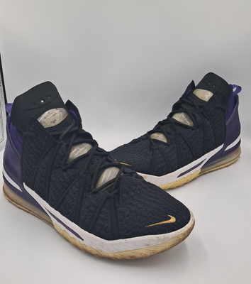Size 13 - Nike LeBron 18 Lakers - CQ9283-004 - RETAIL $290