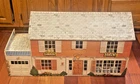 Vtg 1950s Marx Tin Litho 2 Story Dollhouse - Repair/Parts - See Pictures