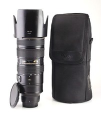 Nikon AF-S 70-200mm F2.8 G MK II VR N Manual Focus Only Zoom Pro Lens F&R Caps