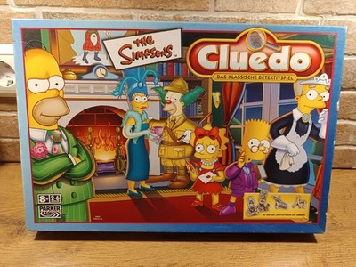  ️ Cluedo   The Simpsons   Das klassische Detektivspiel (Parker / Hasbro)