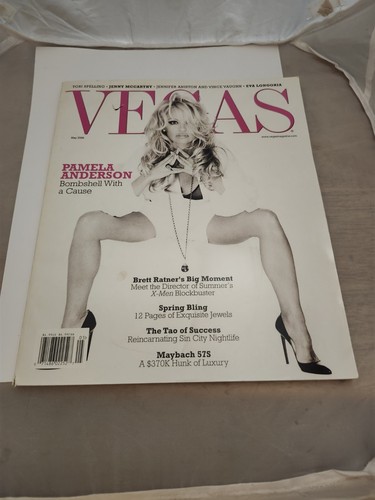 Pamela Anderson Cover - VEGAS MAGAZINE, May 2006, Vol. 3 No. 10 No Label