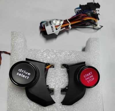 For AUDI B9 C8 A3 A6 TT TTS R8 Start Systems Black Switch Push Start Stop Button
