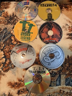 Hip Hop CD Lot Mobb Deep Infamous Method Man T.I. Young Buck Trick Daddy Urban L