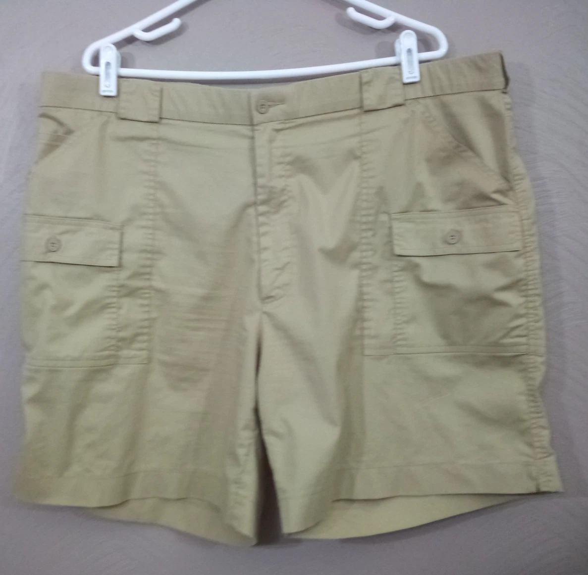 Sportif USA Cargo Hiking Shorts Beige Men’s Size 44 in X 7 in