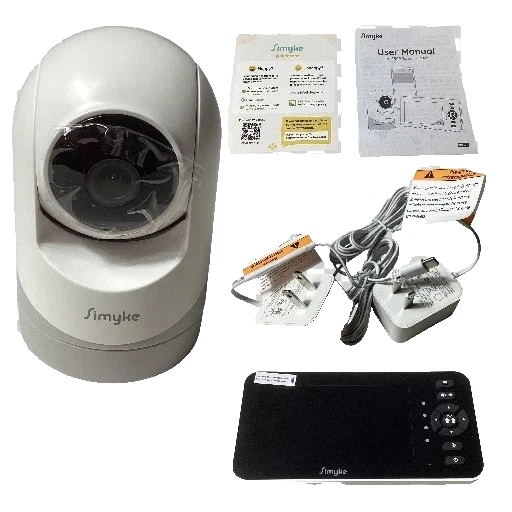 Simyke: BME50P Baby Monitor, 5-inch IPS screen, no Wi-Fi needed