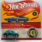 Hot Wheels Redline Custom Volkswagen 1967/1968 Aqua Hong Kong ENGLISH Blister Pk
