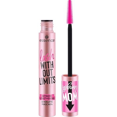 essence Lash Without Limits Mascara Extra Black 01 Length & Volume Vegan