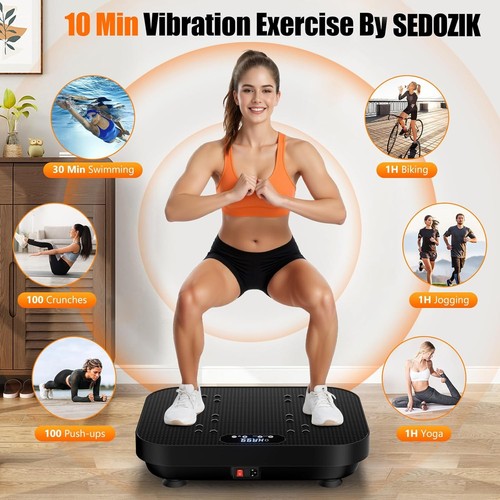 Innovative Vibration Plate with LED Display - 8 Modes & Gentle Recovery Benefits - Picture 9 of 11