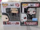 Funko Pop Saw Billy The Puppet Scare Fair 2025 Exclusive  #1823 and Jigsaw 1820