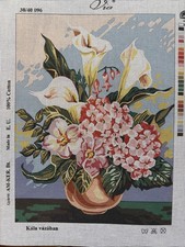 Via Printed Needlepoint Tapestry Gobelin Canvas Only 40x50 Cm