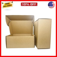 Small Sturdy Cardboard Box 6 x 4 x 3 Inch Mailing Corrugated Boxes Business P...