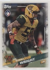 2019 Topps Alliance of American Football Scooby Wright III Scooby Wright #28 9b4