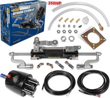 350HP Boat Outboard Hydraulic Steering System Kit for Yamaha Suzuki Honda Nissan