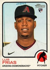 2022 Topps Heritage - Luis Frias #175 (RC) - Diamondbacks