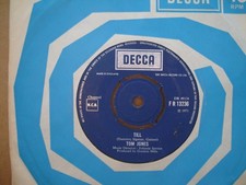TOM JONES,  TILL,  DECCA REORDS 1971 MINT-/MINT